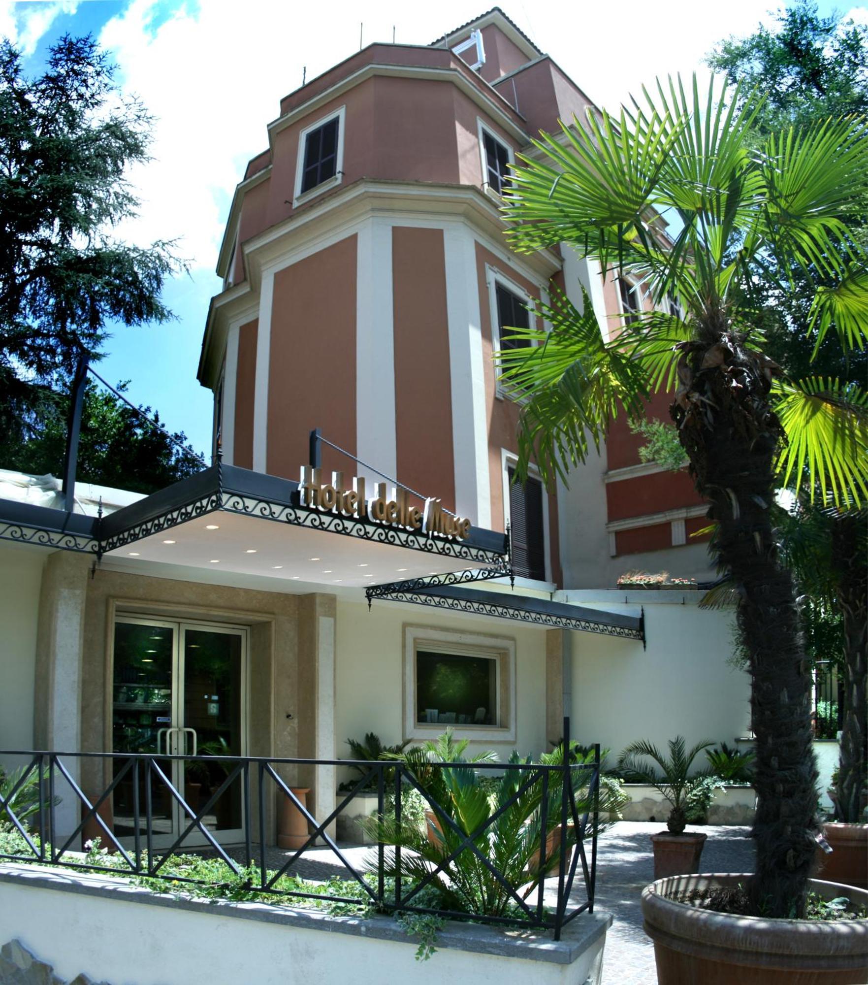 Hotel Delle Muse Roma Exterior foto